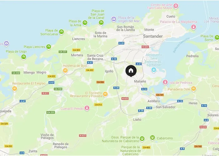 度假居 Casa En Urbanizacion Cerca Santander Y Aeropuerto *